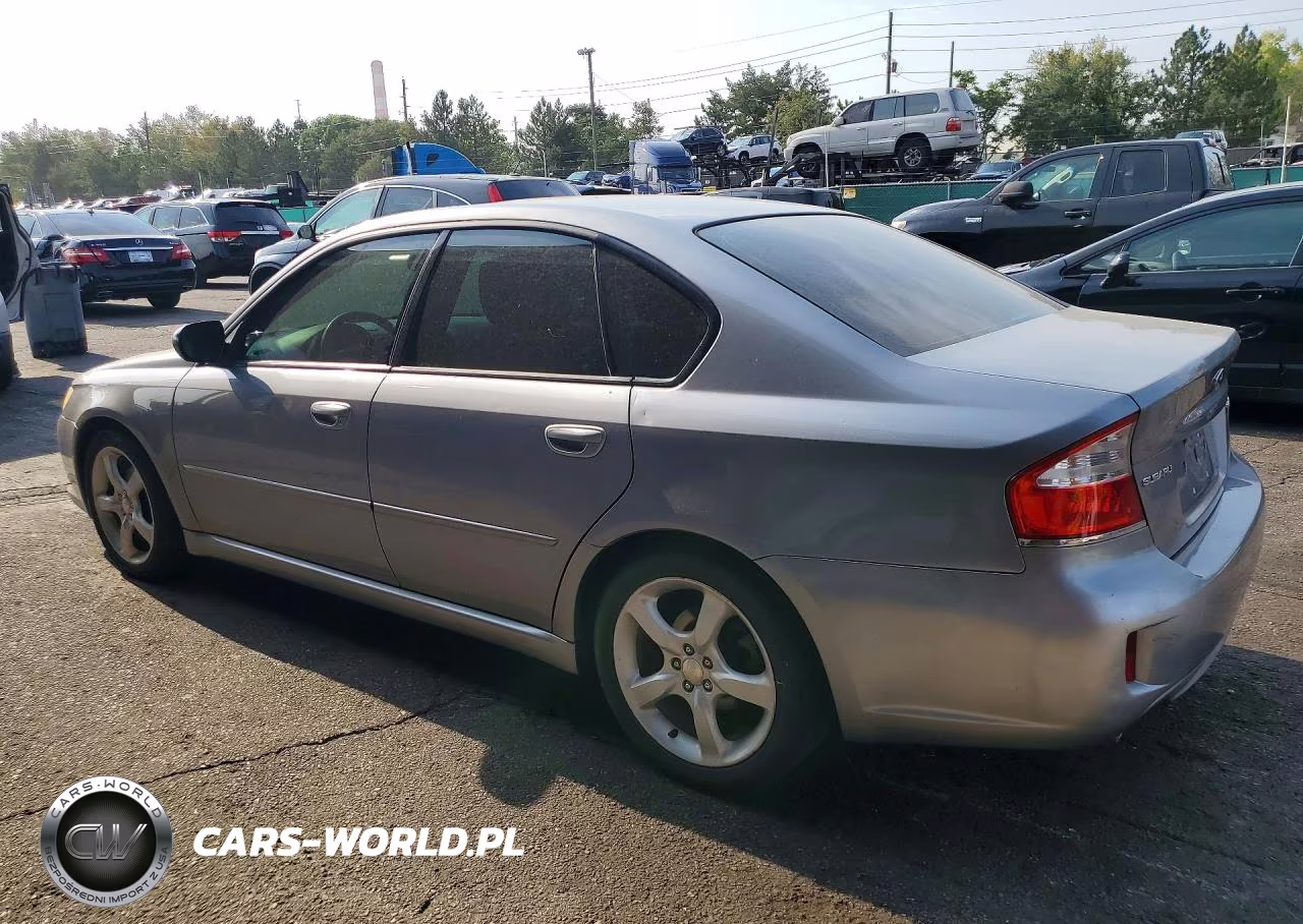 2009 Subaru Legacy 2.5I VIN:4S3BL616097231779 - 2