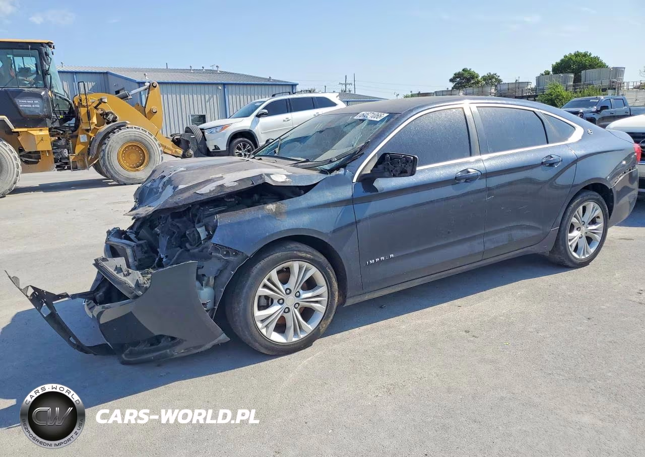 2014 Chevrolet Impala Lt VIN:2G1125S38E9117320 - 1