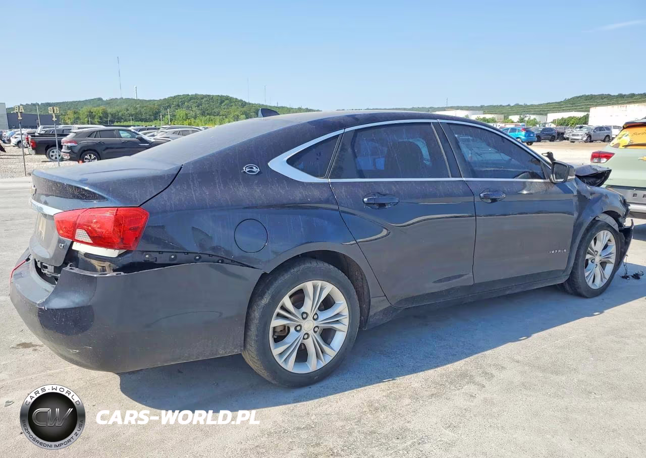 2014 Chevrolet Impala Lt VIN:2G1125S38E9117320 - 3