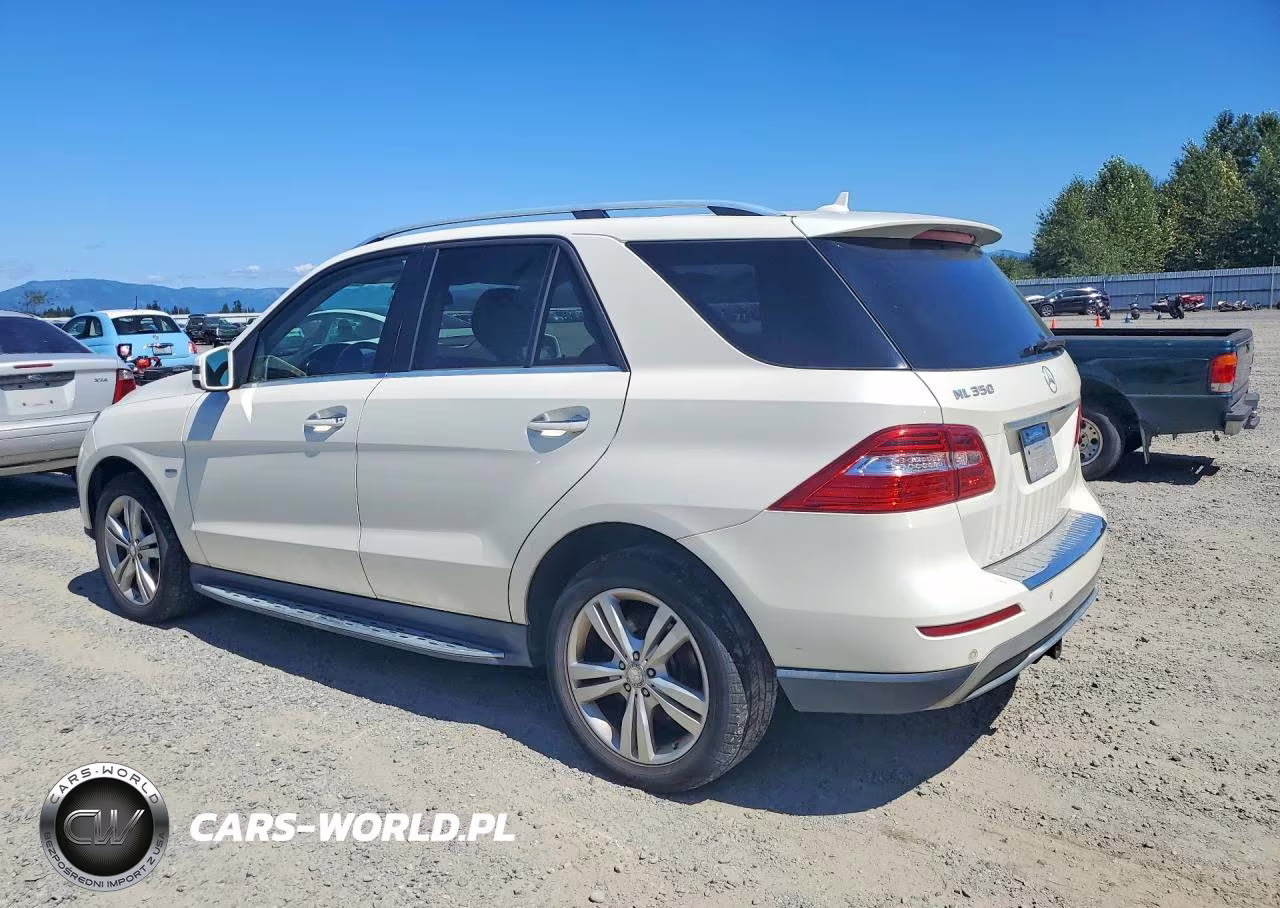 2012 Mercedes-Benz Ml 350 4Matic VIN:4JGDA5HB9CA012305 - 2