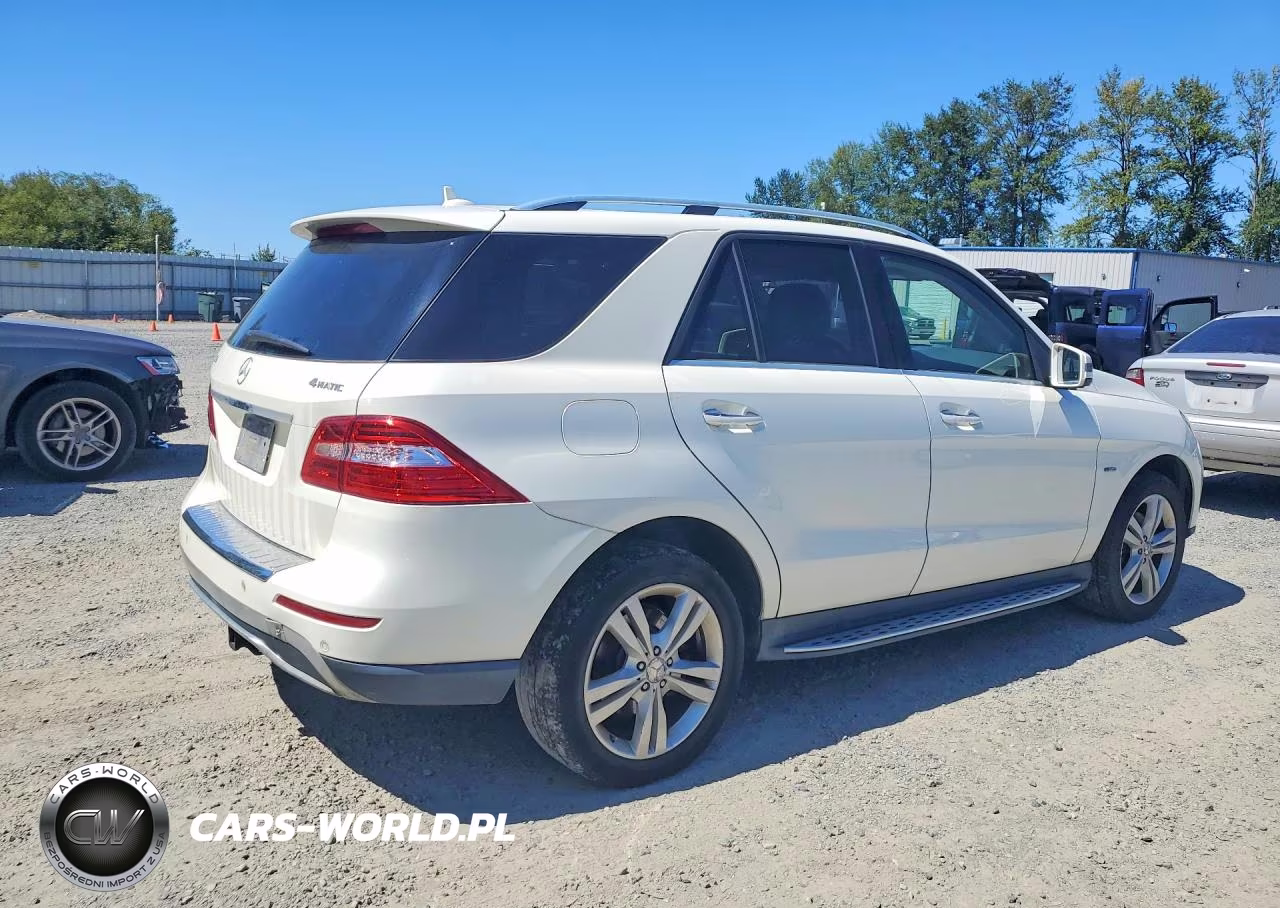 2012 Mercedes-Benz Ml 350 4Matic VIN:4JGDA5HB9CA012305 - 3