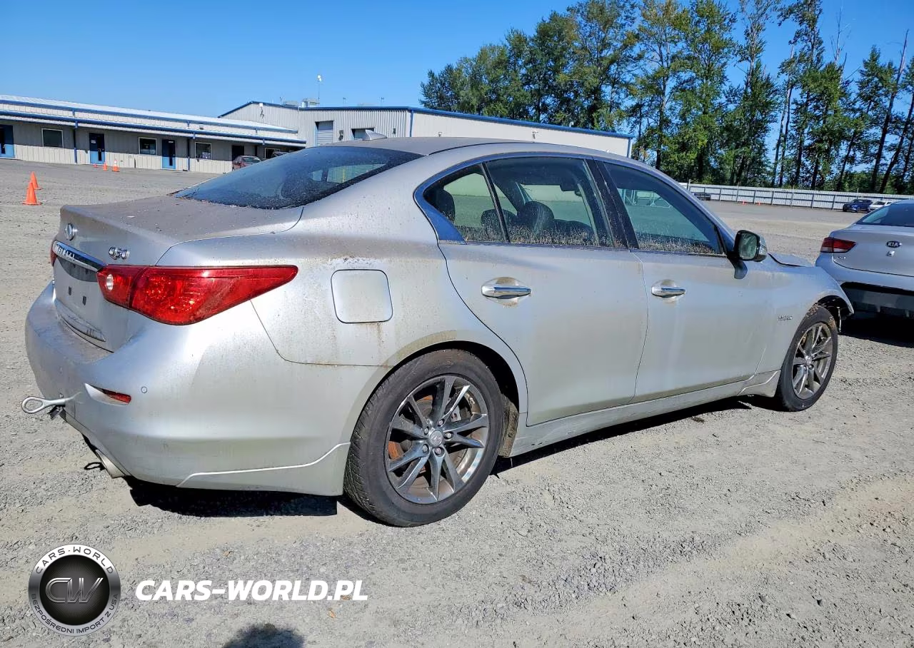 2014 Infiniti Q50 Hybrid Premium VIN:JN1AV7AR9EM702199 - 3