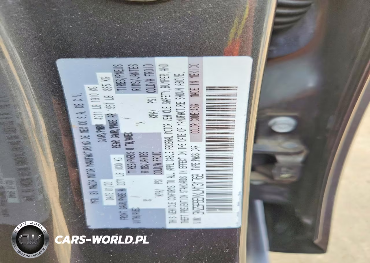 2020 Mazda 3 Premium VIN:3MZBPBEMXLM131768 - 12
