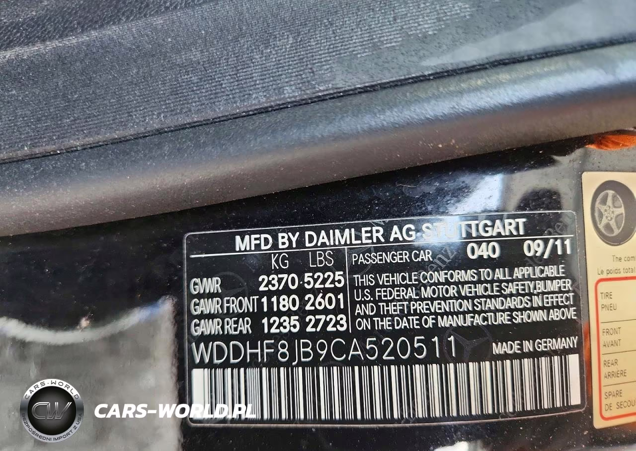 2012 Mercedes-Benz E 350 4Matic VIN:WDDHF8JB9CA520511 - 12