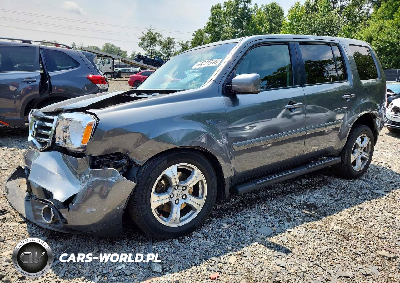 2012 Honda Pilot Exl – zdjęcie 1 z 13