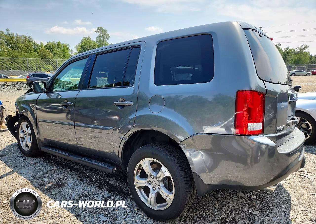 2012 Honda Pilot Exl VIN:5FNYF4H5XCB040407 - 2