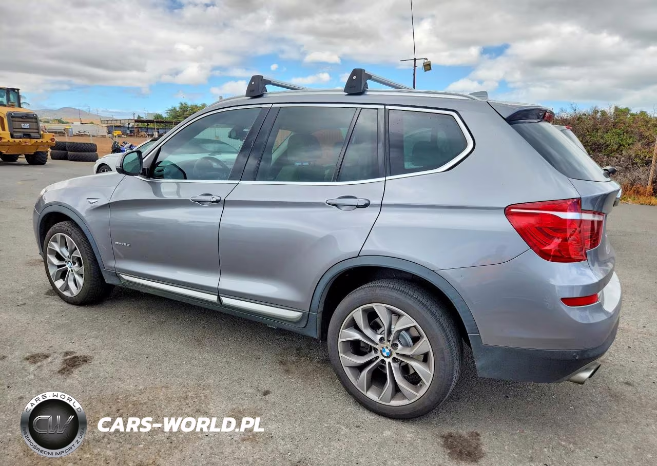 2017 BMW X3 Sdrive28I VIN:5UXWZ7C37H0V86480 - 2