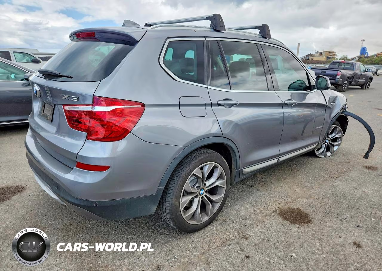 2017 BMW X3 Sdrive28I VIN:5UXWZ7C37H0V86480 - 3