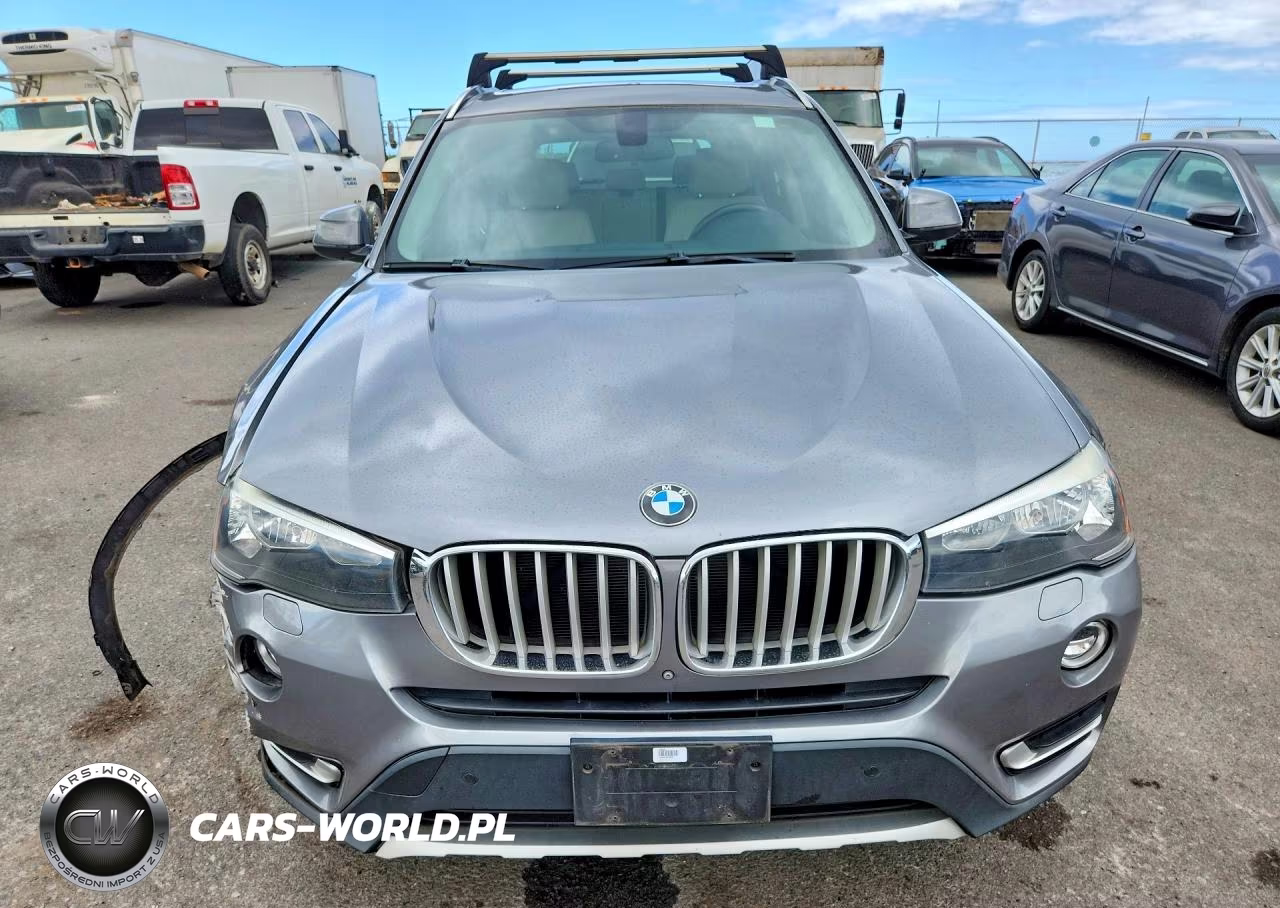 2017 BMW X3 Sdrive28I VIN:5UXWZ7C37H0V86480 - 5