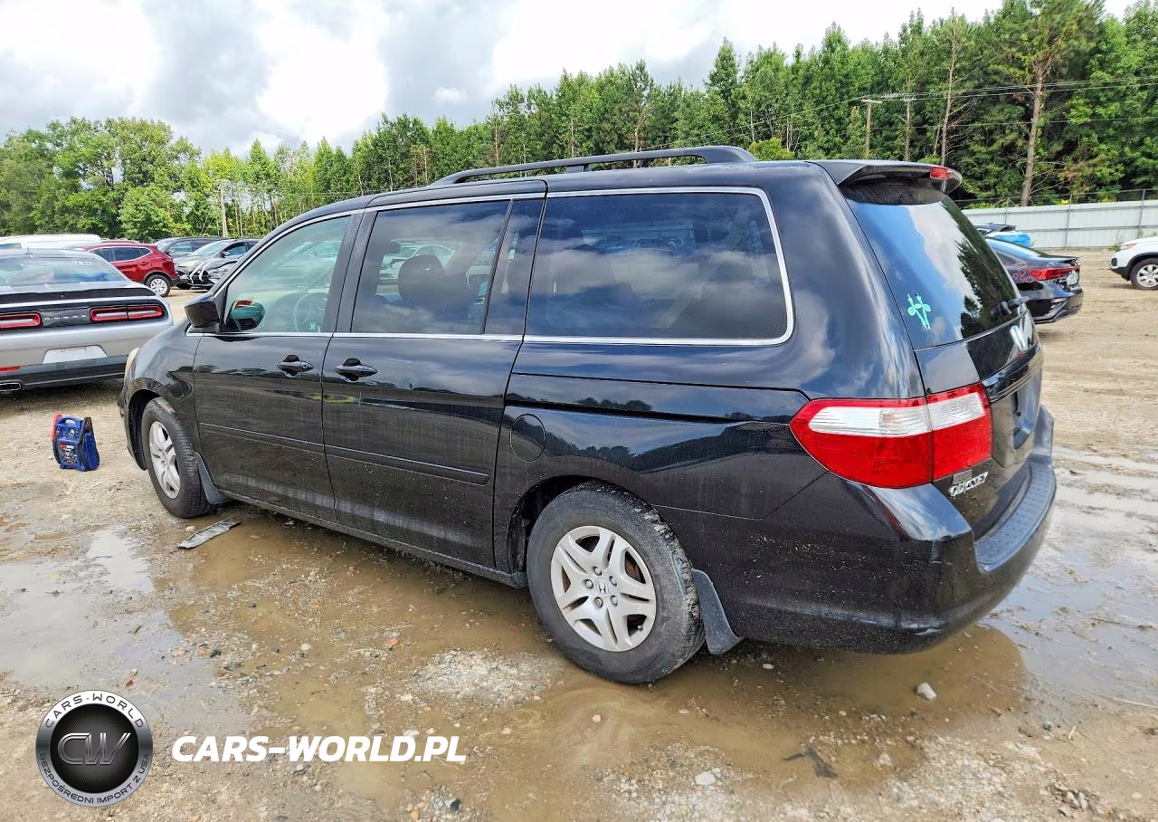 2007 Honda Odyssey Exl VIN:5FNRL38737B130545 - 2