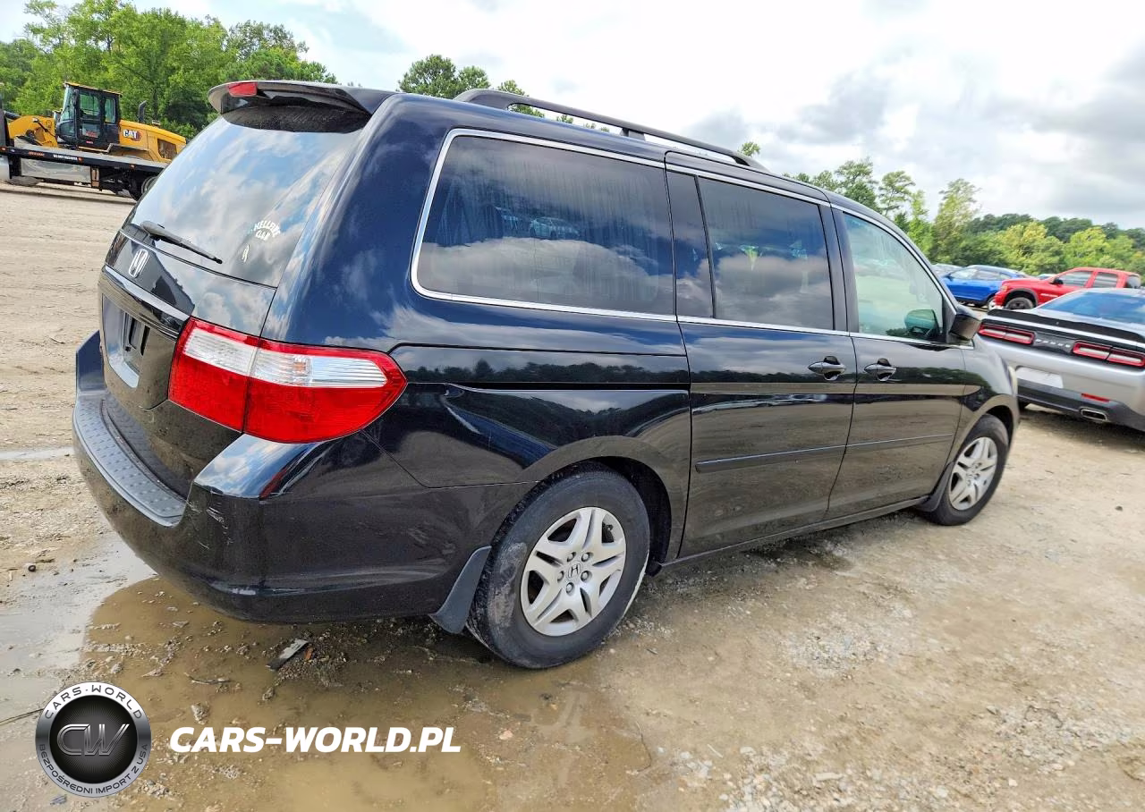 2007 Honda Odyssey Exl VIN:5FNRL38737B130545 - 3