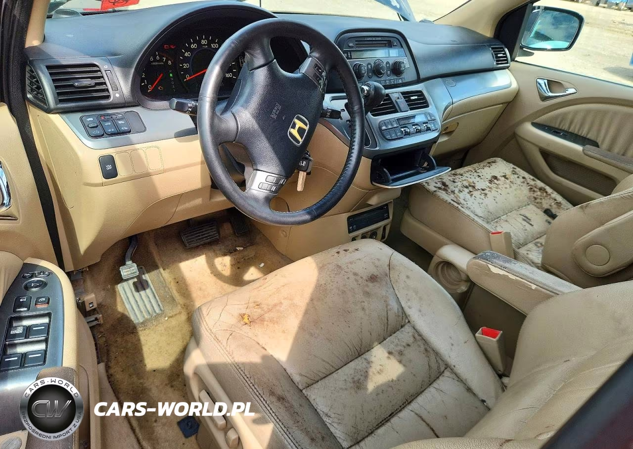 2007 Honda Odyssey Exl VIN:5FNRL38737B130545 - 8
