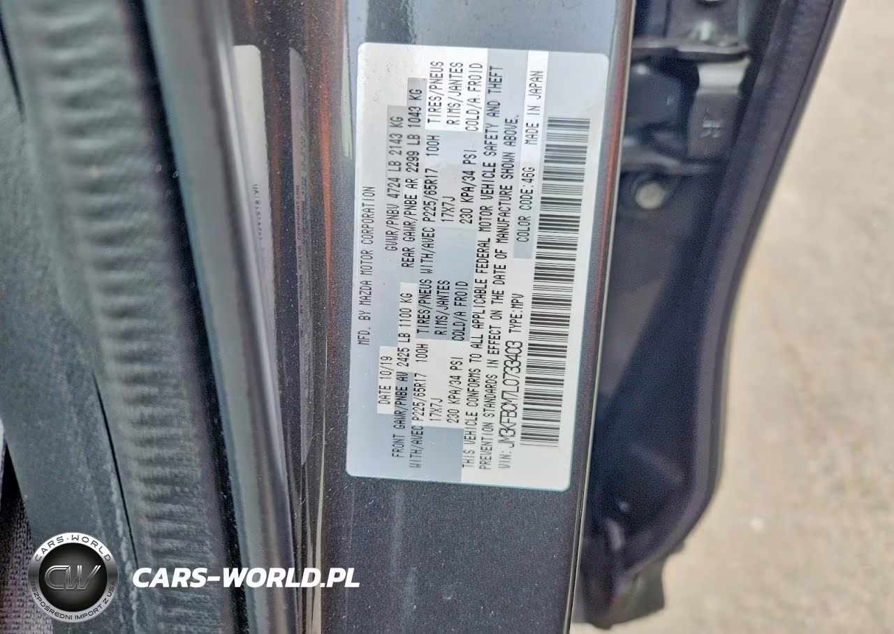 2020 Mazda Cx-5 Touring VIN:JM3KFBCM7L0733403 - 13