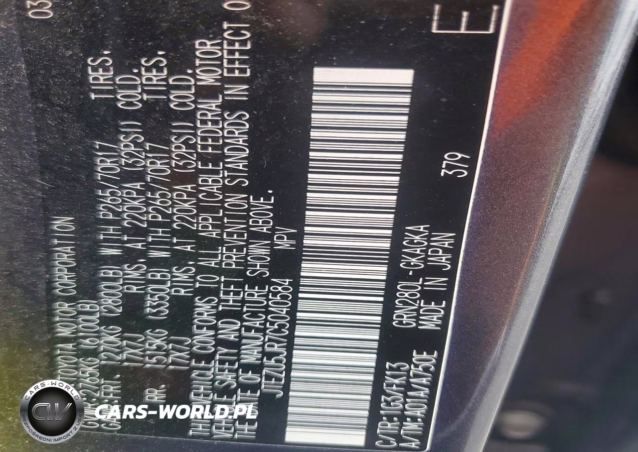 2012 Toyota 4Runner Sr5 VIN:JTEZU5JR7C5040584 - 13