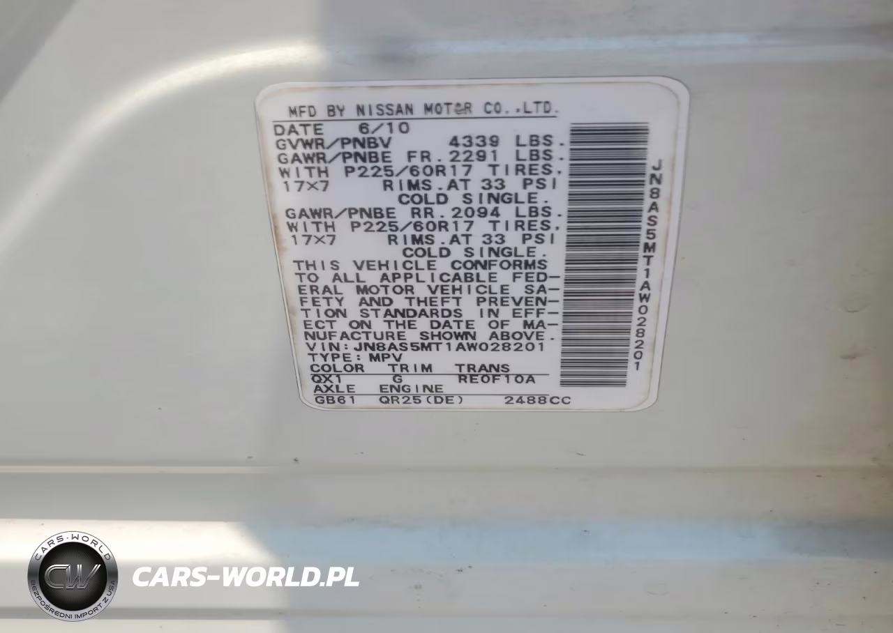 2010 Nissan Rogue Sl VIN:JN8AS5MT1AW028201 - 13