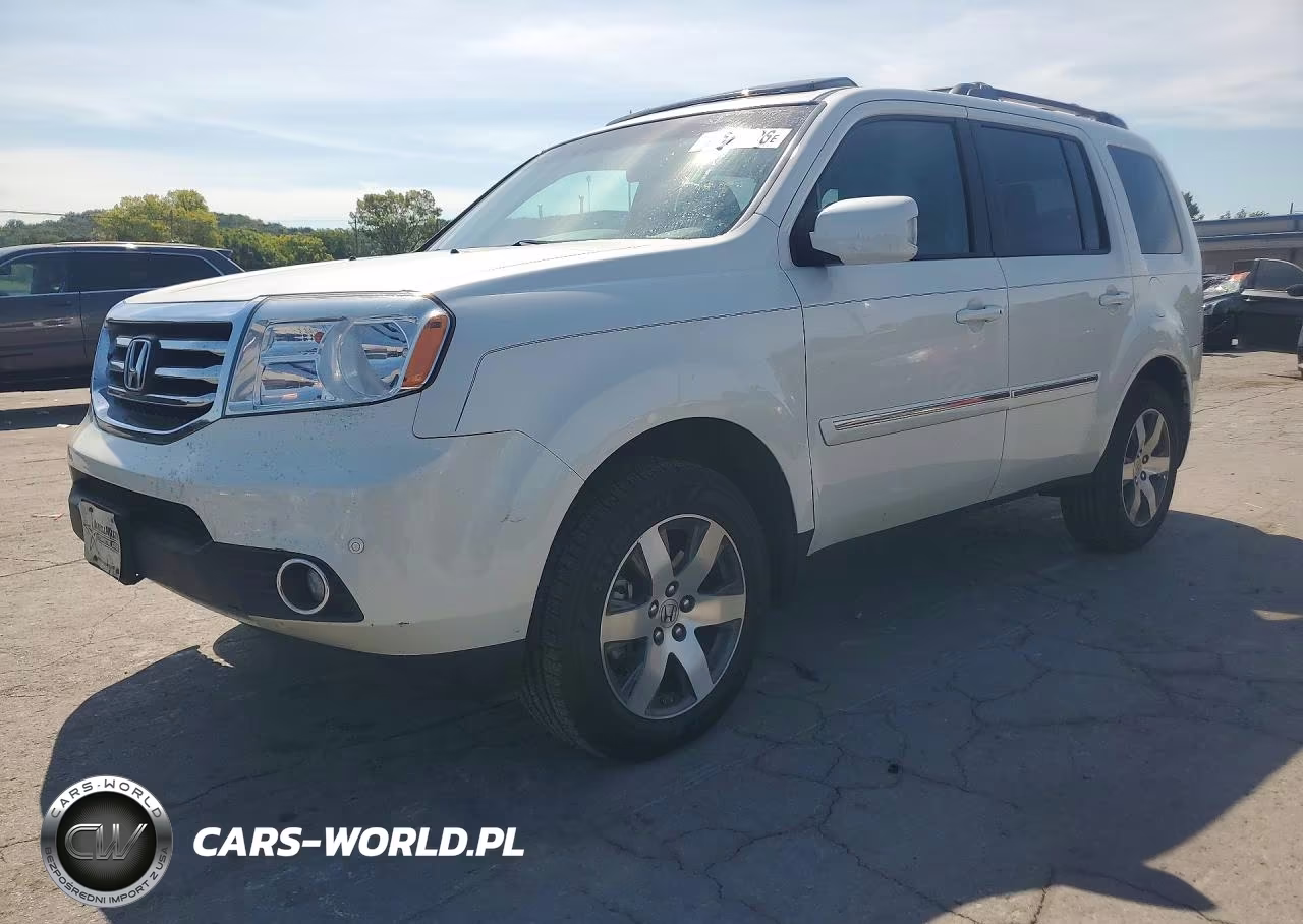 2014 Honda Pilot Touring VIN:5FNYF4H93EB034521 - 1