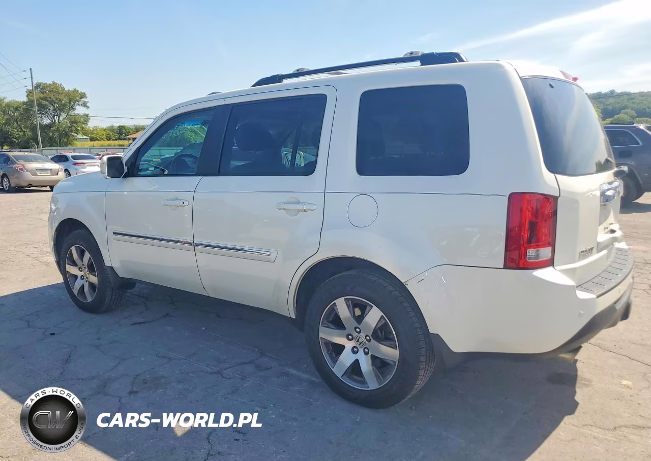 2014 Honda Pilot Touring VIN:5FNYF4H93EB034521 - 2