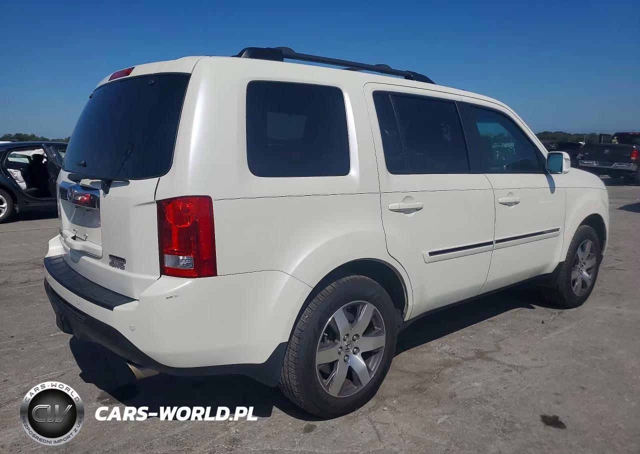 2014 Honda Pilot Touring VIN:5FNYF4H93EB034521 - 3