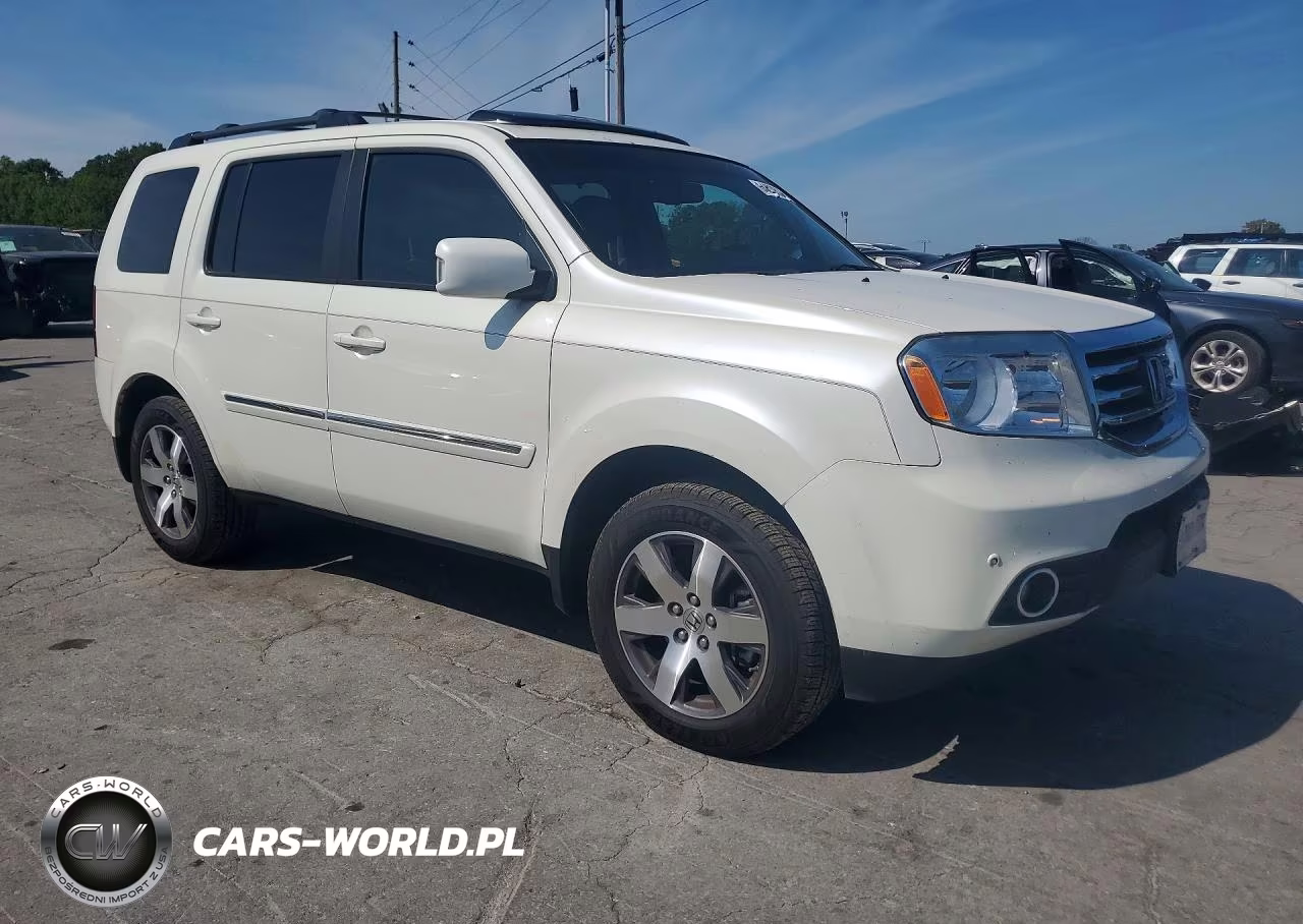 2014 Honda Pilot Touring VIN:5FNYF4H93EB034521 - 4