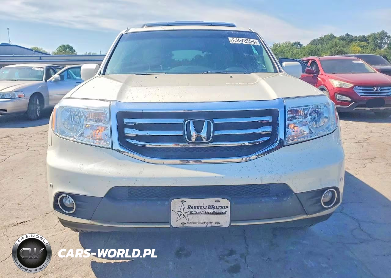 2014 Honda Pilot Touring VIN:5FNYF4H93EB034521 - 5