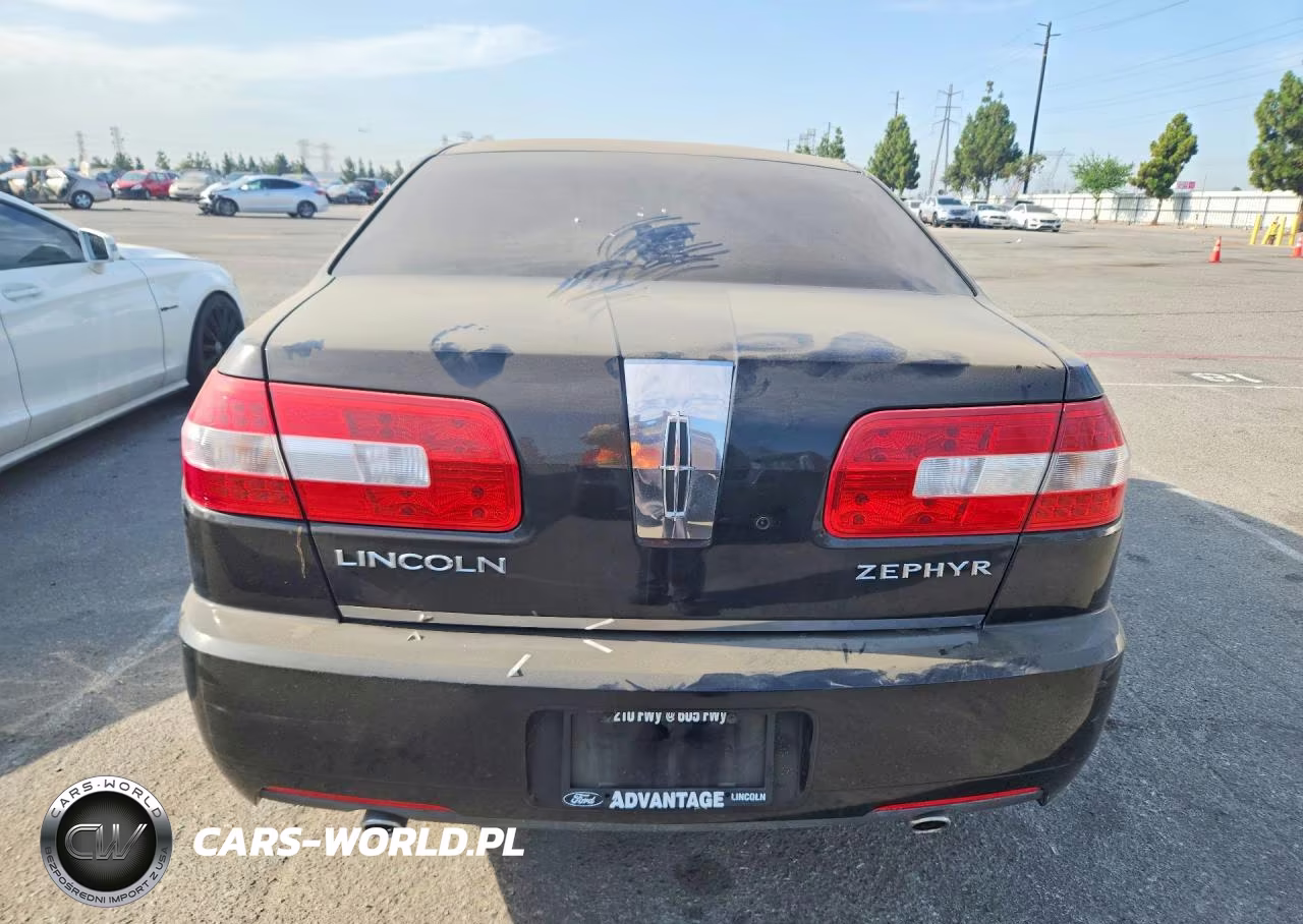 2006 Lincoln Zephyr VIN:3LNHM26166R601100 - 6