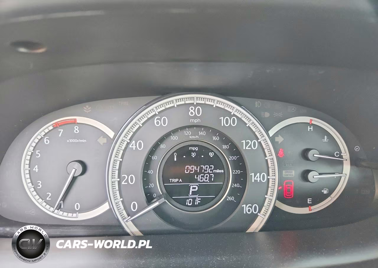 2014 Honda Accord Exl VIN:1HGCR2F83EA012416 - 9