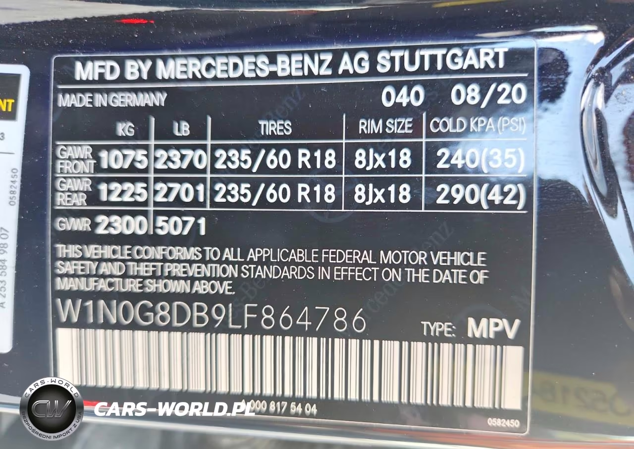 2020 Mercedes-Benz Glc 300 VIN:W1N0G8DB9LF864786 - 13
