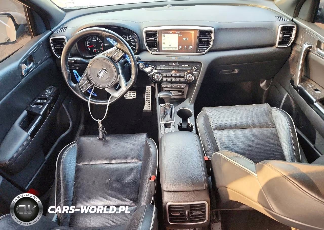 2020 Kia Sportage Sx VIN:KNDPRCA68L7658072 - 8