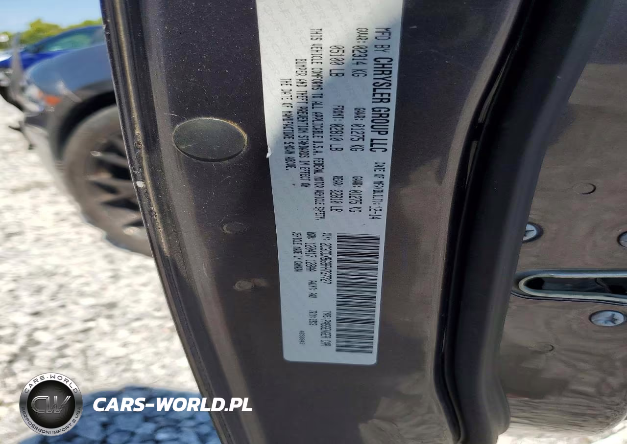 2015 Dodge Charger VIN:2C3CDXBG9FH737727 - 12