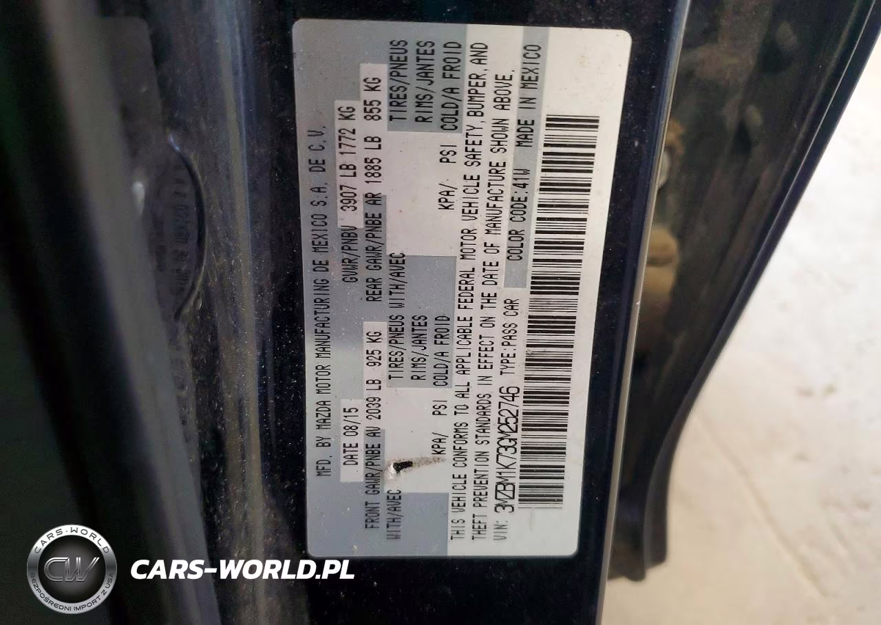 2016 Mazda 3 Sport VIN:3MZBM1K73GM252746 - 12