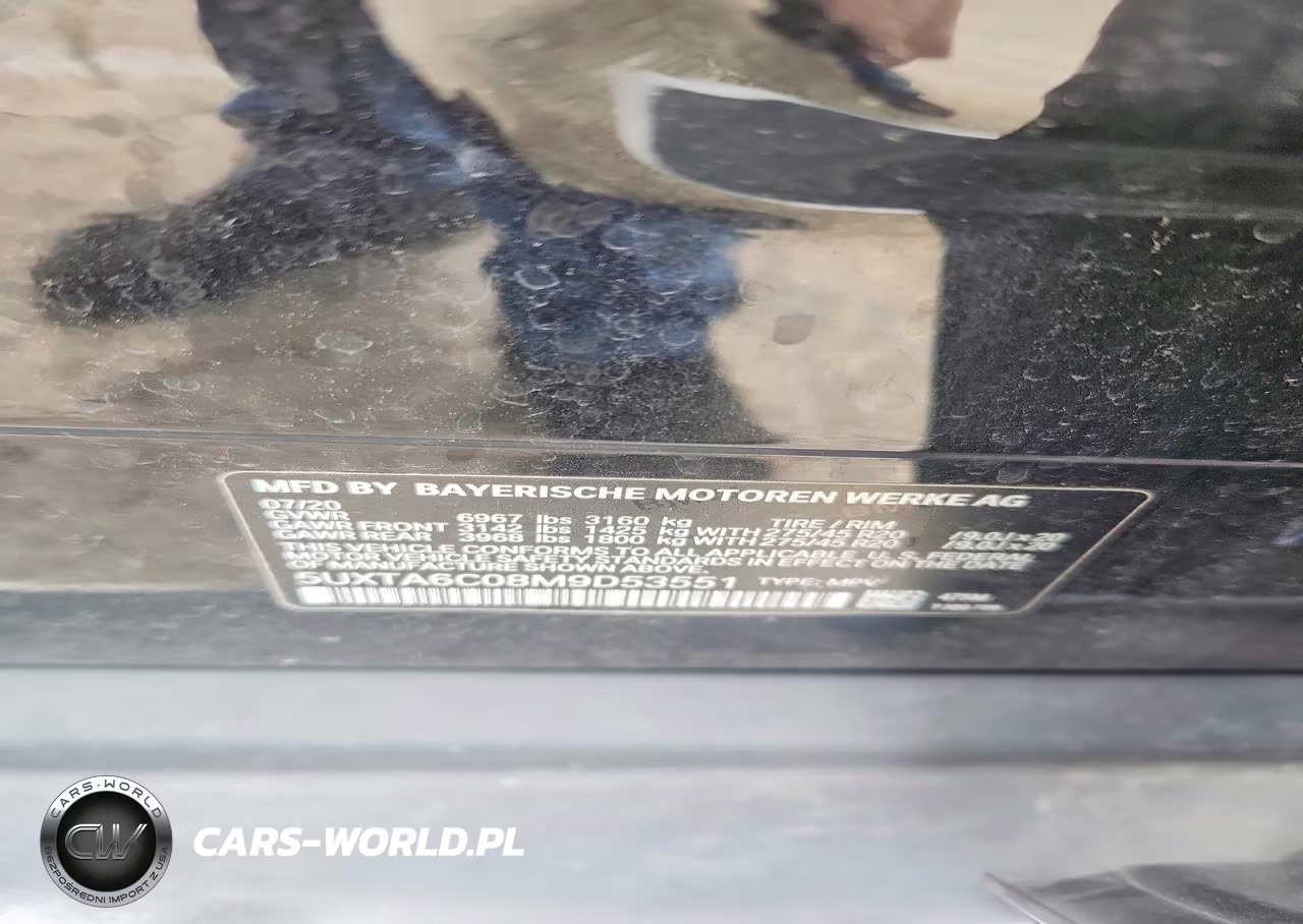 2021 BMW X5 xDrive45E VIN:5UXTA6C08M9D53551 - 13