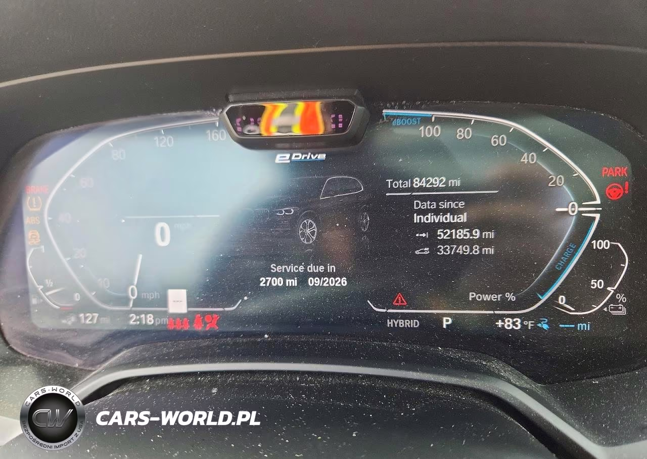 2021 BMW X5 xDrive45E VIN:5UXTA6C08M9D53551 - 9