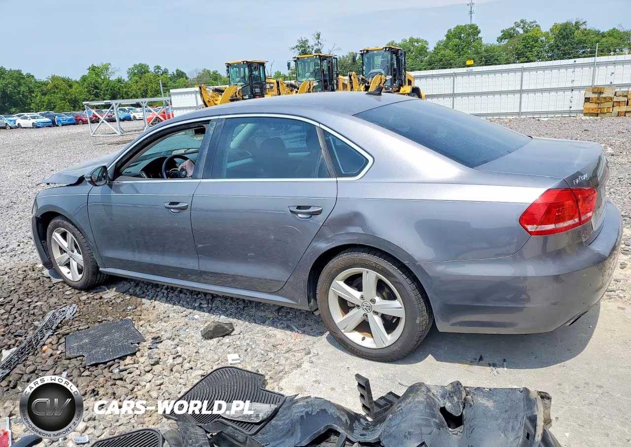 2012 Volkswagen Passat Se VIN:1VWBH7A3XCC020890 - 2