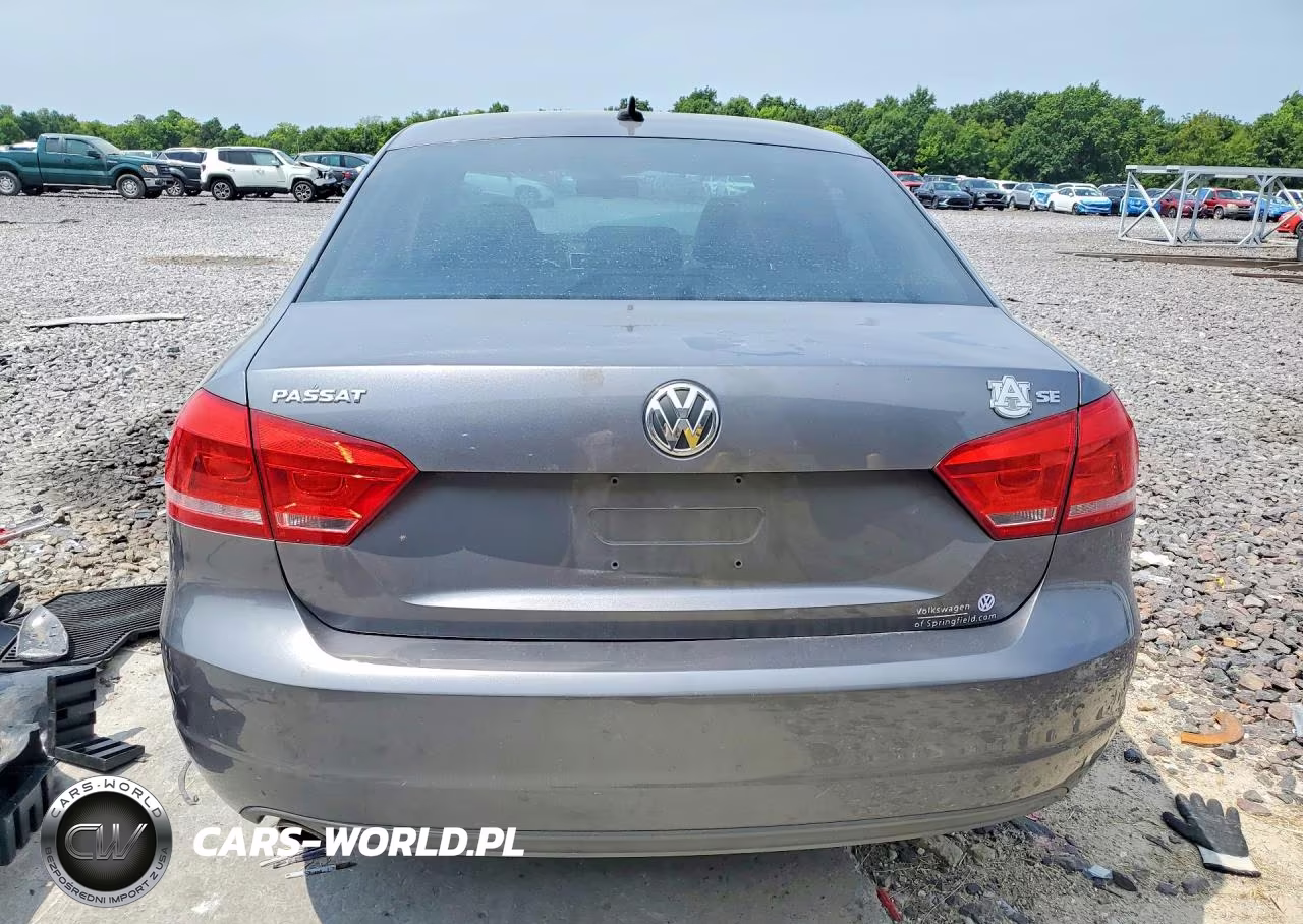 2012 Volkswagen Passat Se VIN:1VWBH7A3XCC020890 - 6