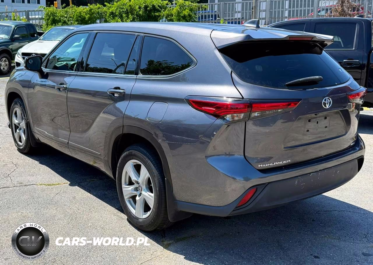 2021 Toyota Highlander L VIN:5TDCZRBH3MS091634 - 2