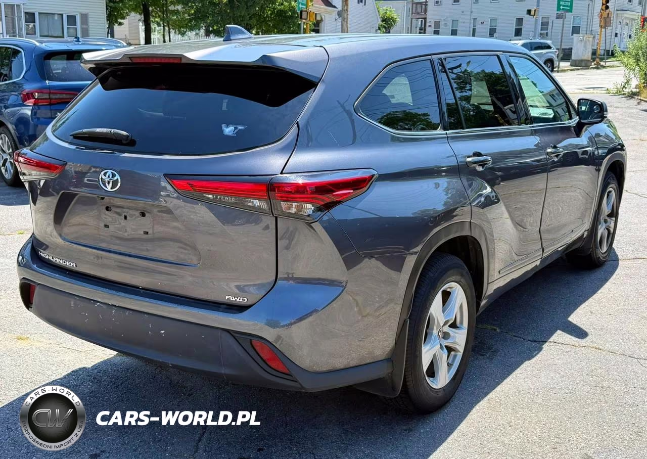 2021 Toyota Highlander L VIN:5TDCZRBH3MS091634 - 3