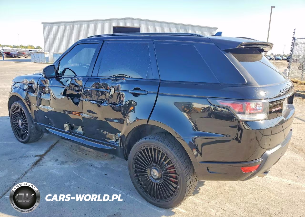 2016 Land Rover Range Rover Sport Hst VIN:SALWS2PF4GA110637 - 2