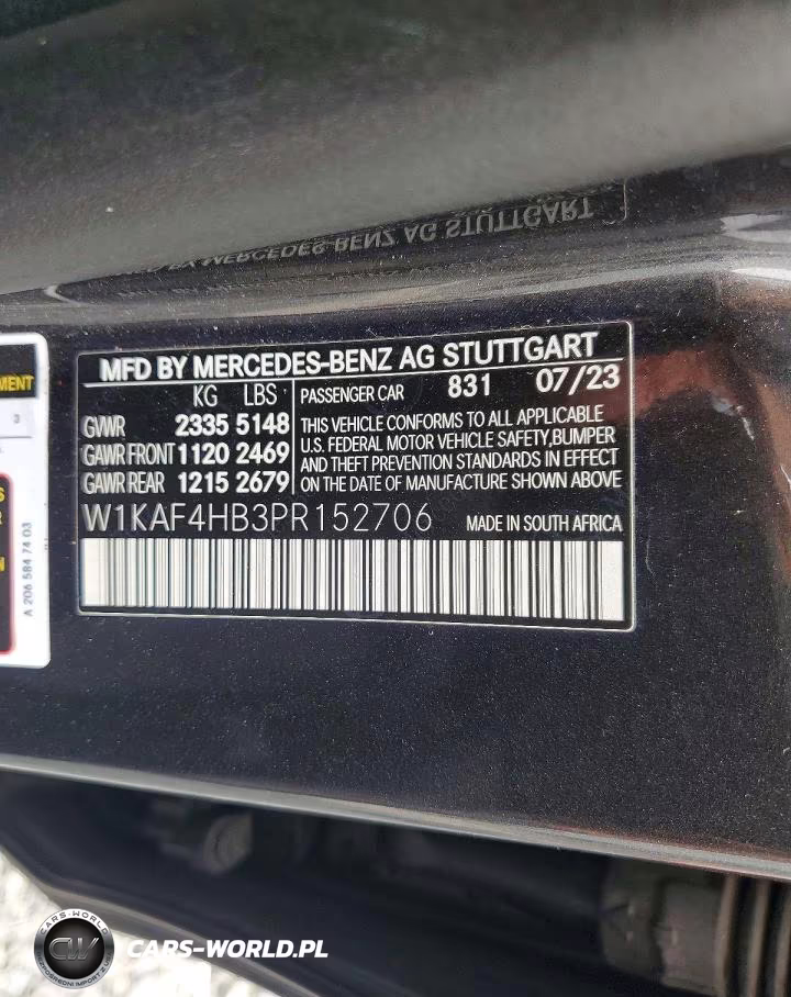 2023 Mercedes-Benz C 300 4Matic VIN:W1KAF4HB3PR152706 - 12
