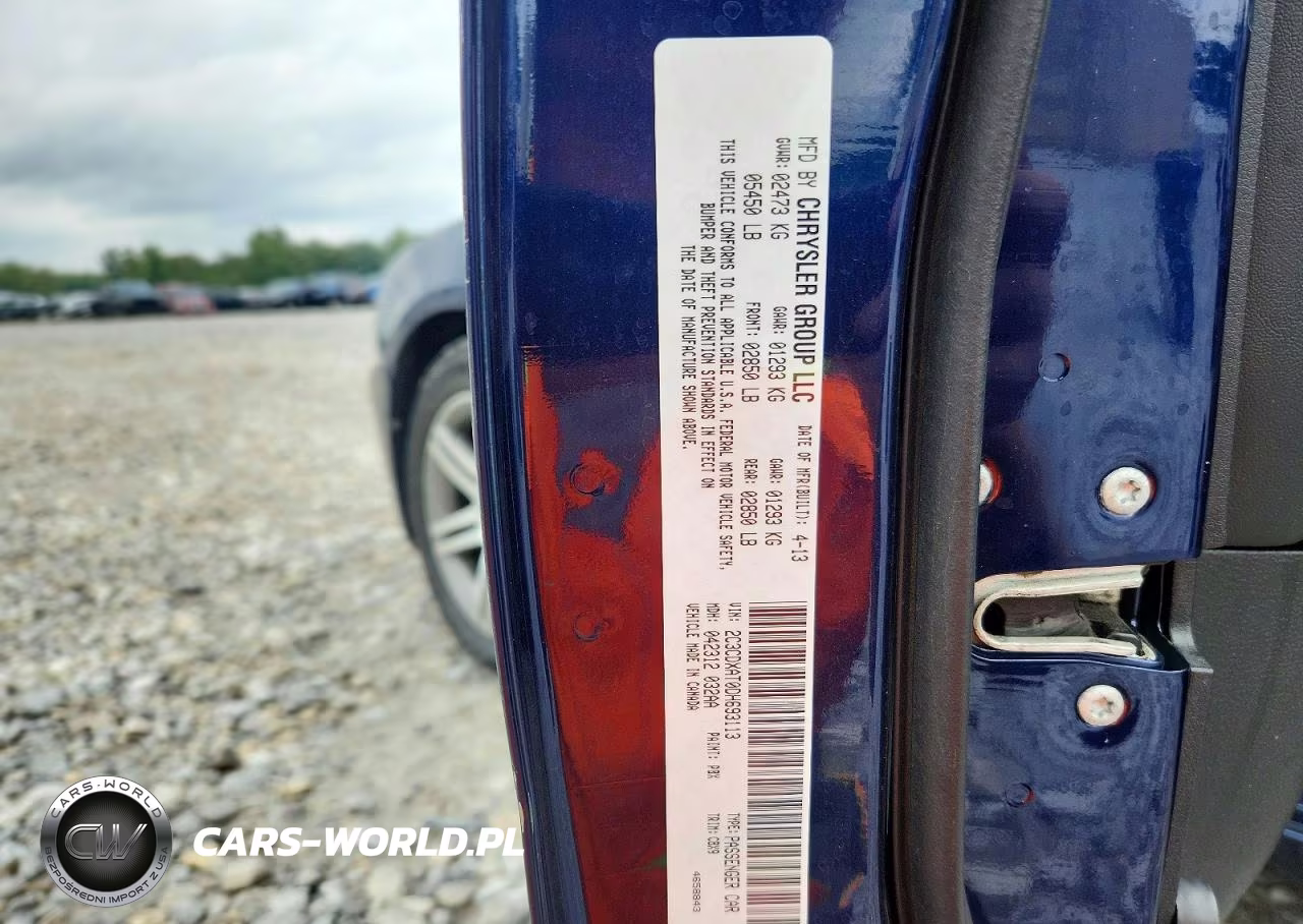 2013 Dodge Charger Police VIN:2C3CDXAT0DH693113 - 12