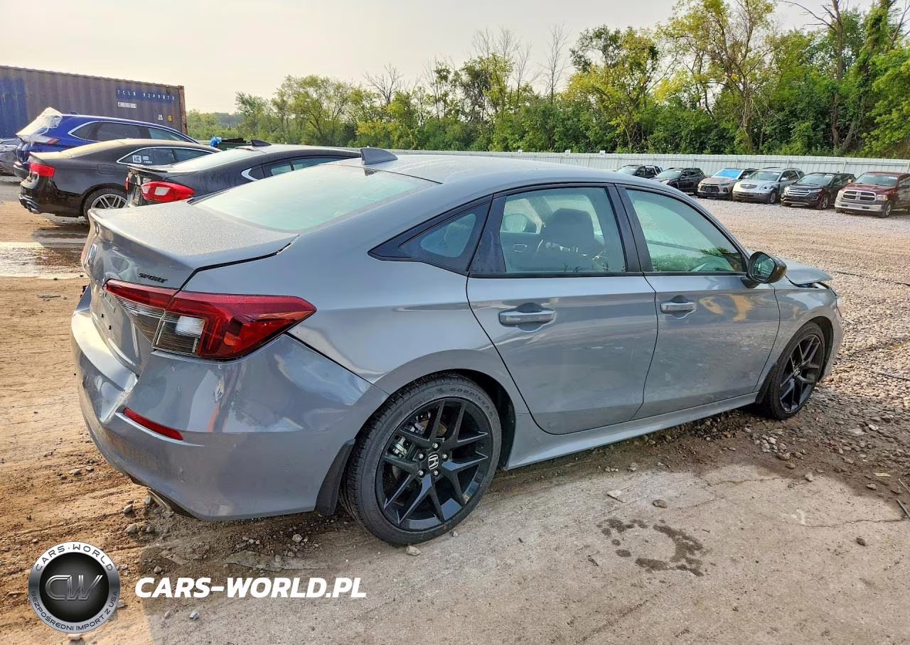2026 Honda Civic Sport VIN:2HGFE2F52TH565006 - 3