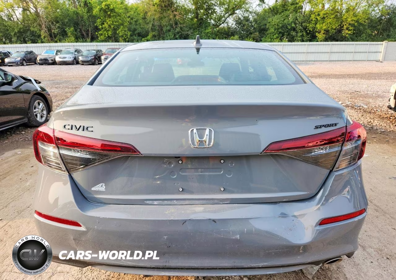 2026 Honda Civic Sport VIN:2HGFE2F52TH565006 - 6
