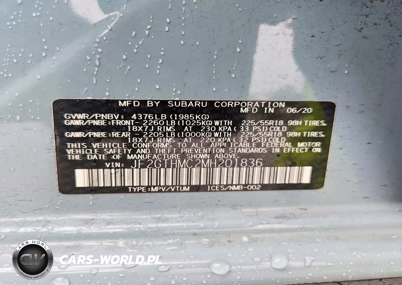 2021 Subaru Crosstrek Limited VIN:JF2GTHMC2MH201836 - 14