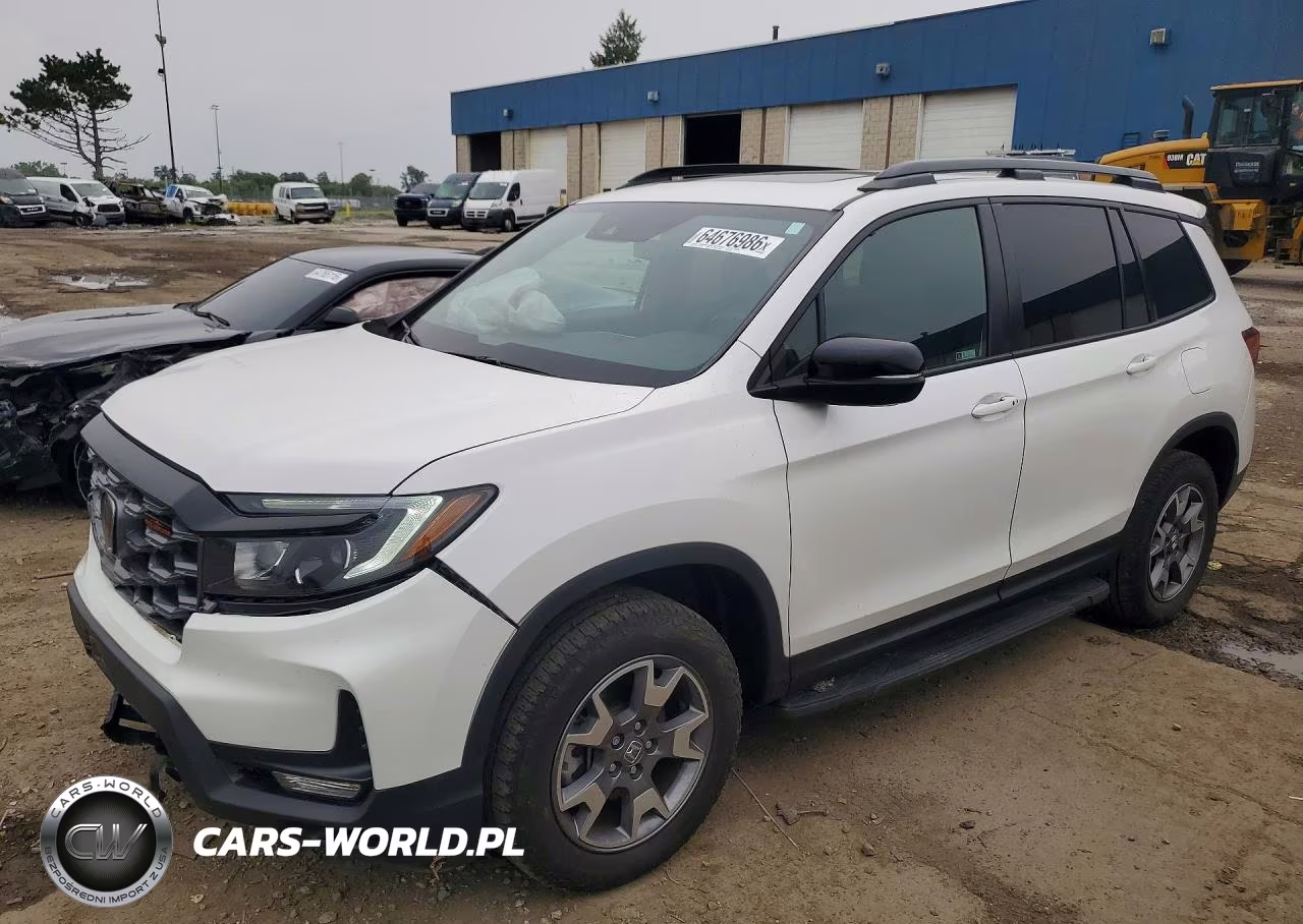 2023 Honda Passport Trail Sport VIN:5FNYF8H67PB044386 - 1