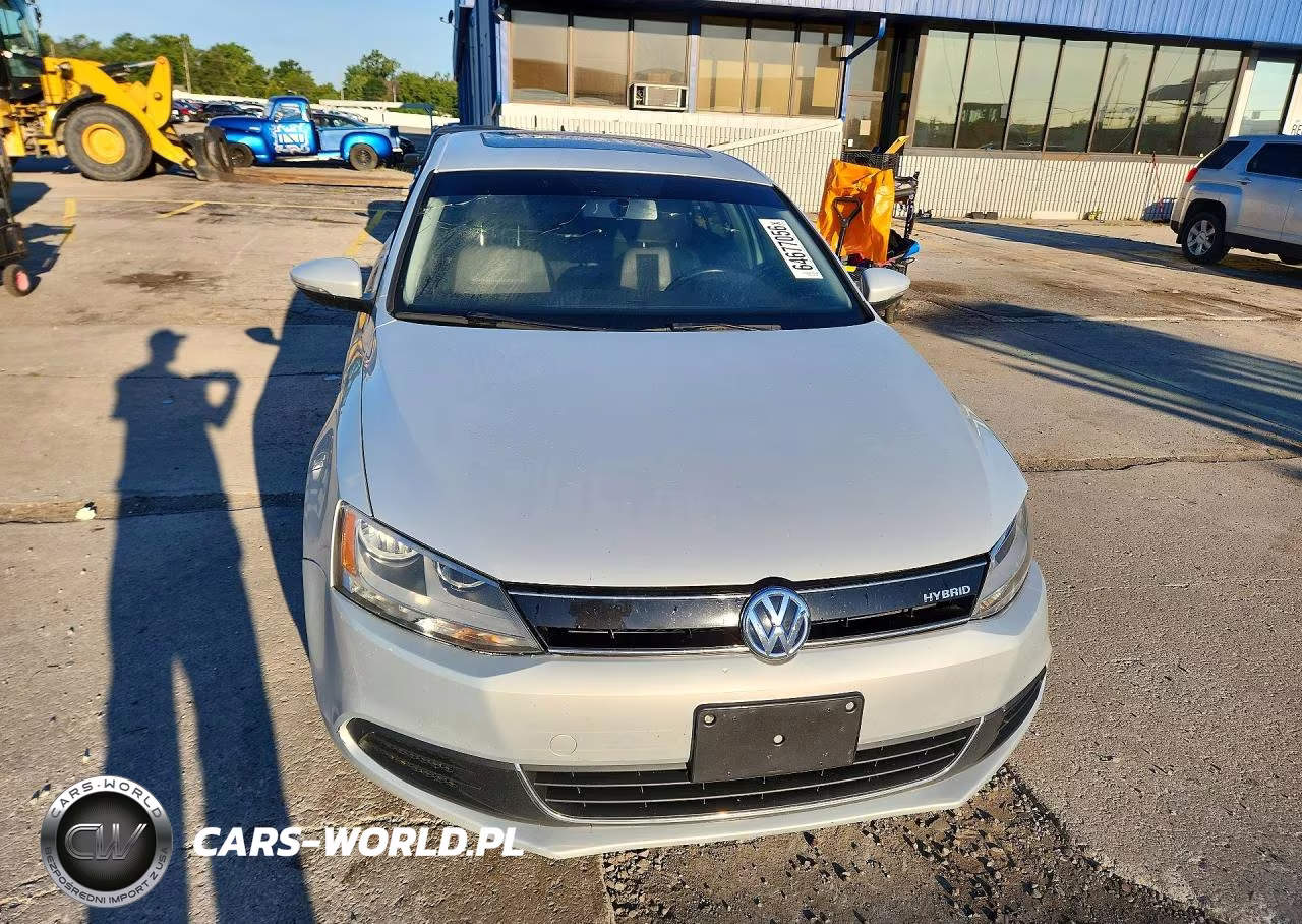 2013 Volkswagen Jetta Hybrid VIN:3VW637AJ4DM272648 - 5