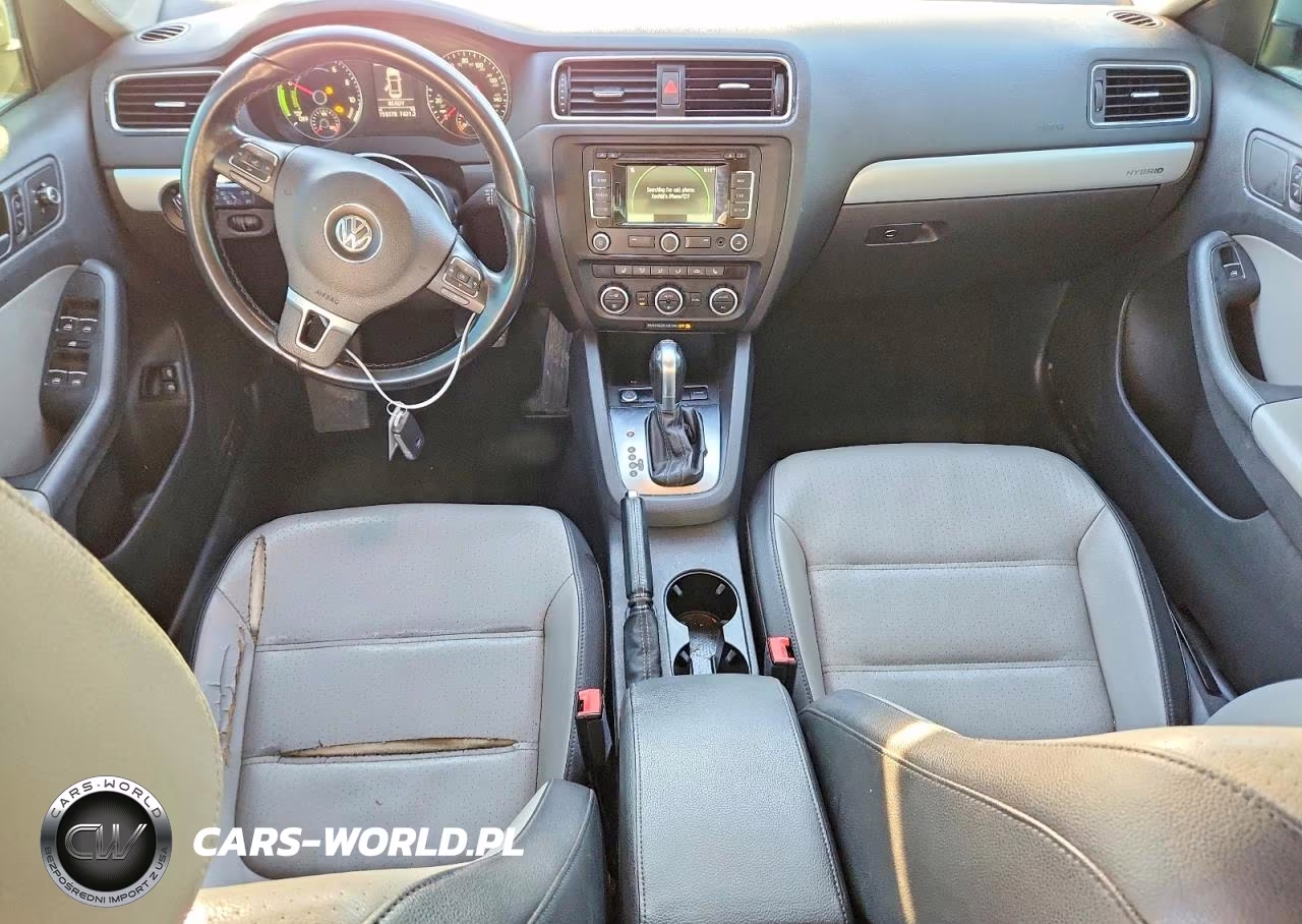 2013 Volkswagen Jetta Hybrid VIN:3VW637AJ4DM272648 - 8