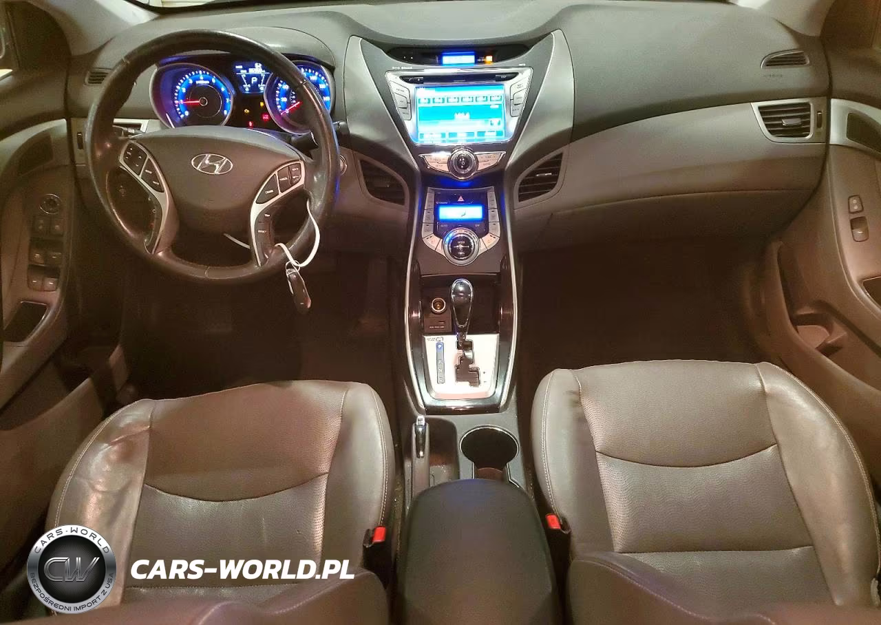 2013 Hyundai Elantra Limited VIN:KMHDH4AE8DU776771 - 8