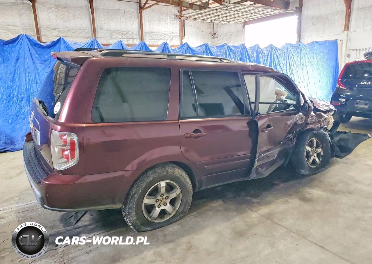 2008 Honda Pilot Exl VIN:5FNYF18548B055314 - 3