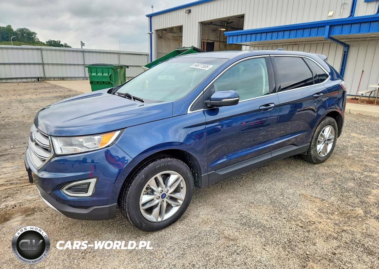 2017 Ford Edge Sel VIN:2FMPK4J97HBB31333 - 1