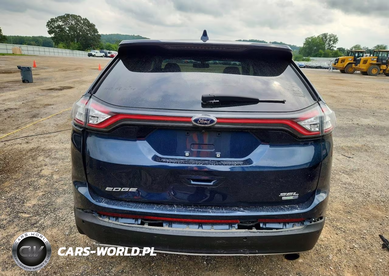 2017 Ford Edge Sel VIN:2FMPK4J97HBB31333 - 6