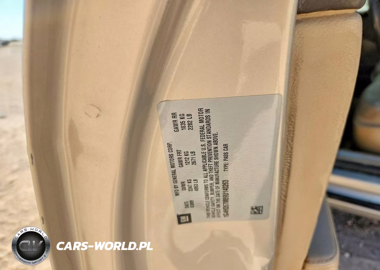 2009 Buick Lucerne Cxl VIN:1G4HD57M89U140263 - 12